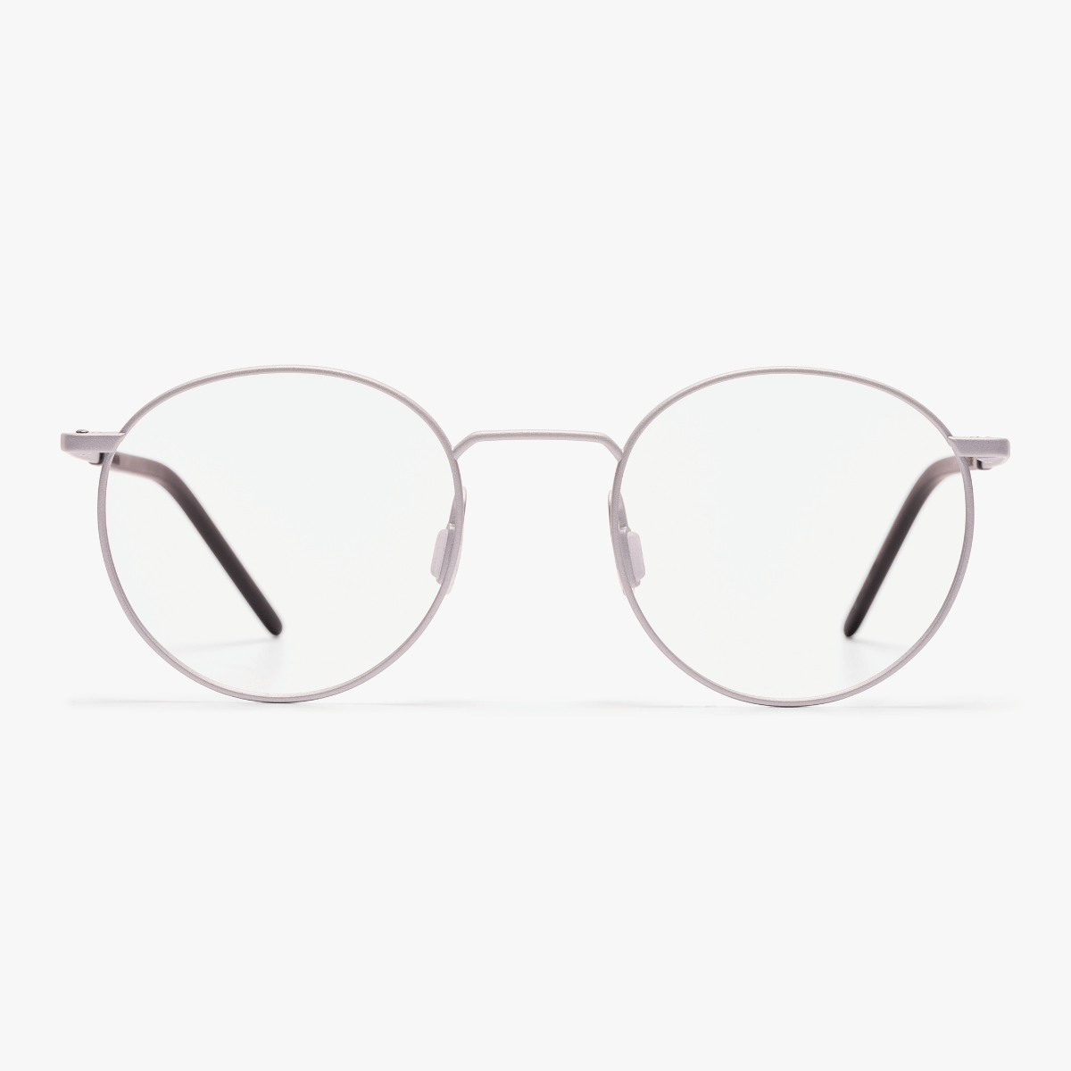 Luxreaders stylish Women's Silkeborg Steel Reading glasses. Made from Titanium in a Square shape.
