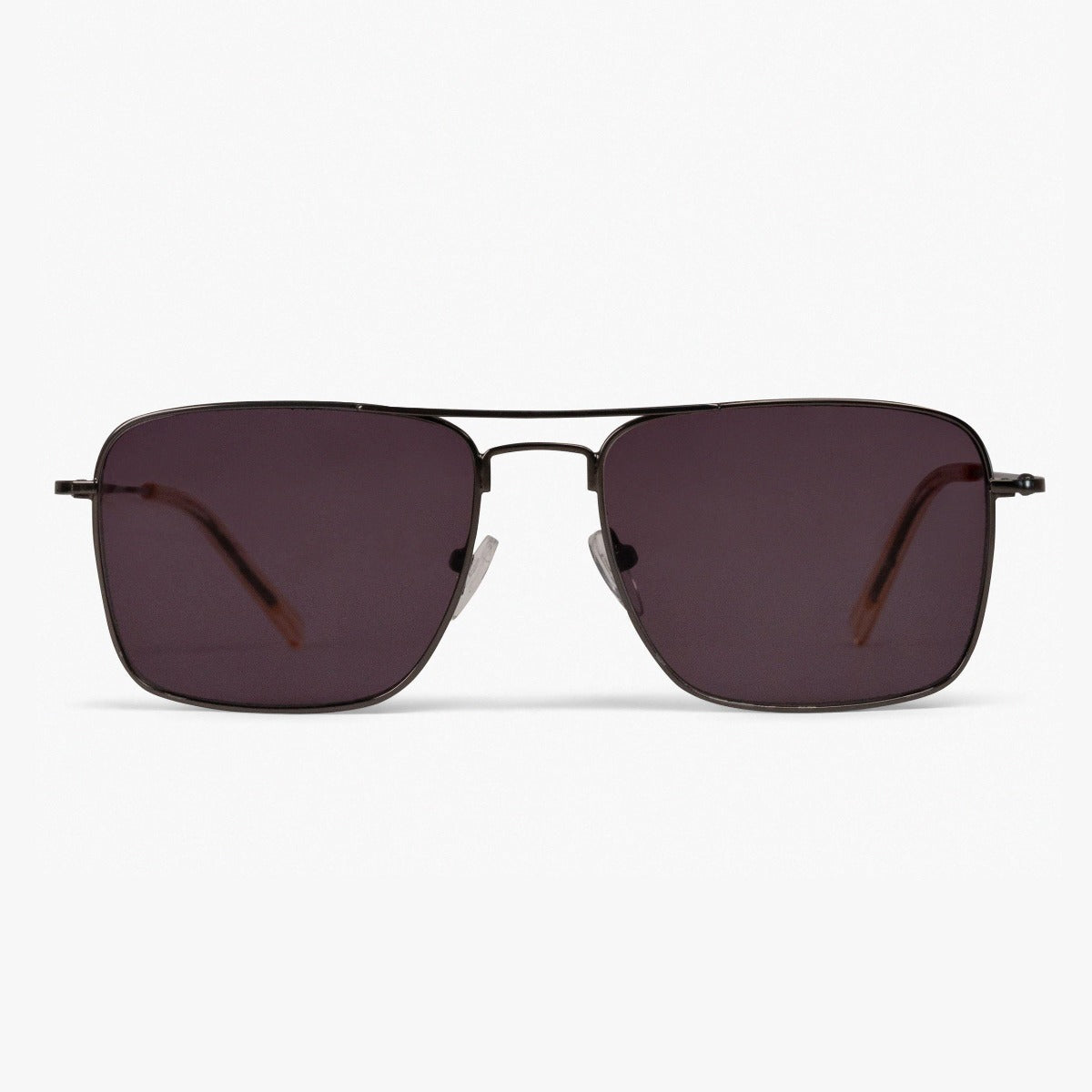 Luxreaders stylish Women's Lidköping Gun Sunglasses. Made from Stainless steel in a Square shape.