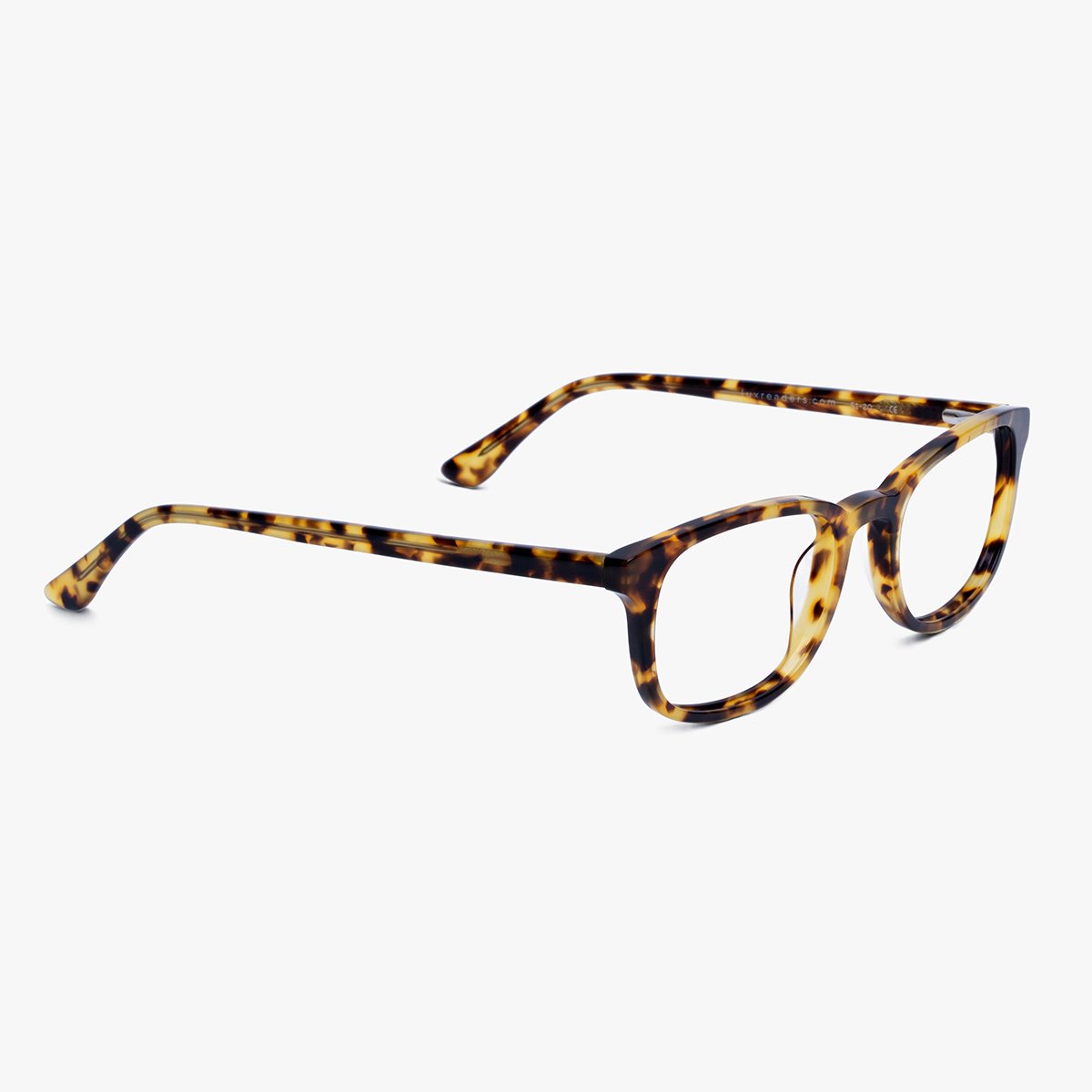 Luxreaders stylish Women's Devon Light Turtle Reading glasses. Made from Acetate in a Rectangle shape.