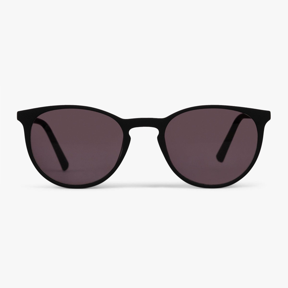 Luxreaders stylish Women's Stockholm Black Sunglasses. Made from Rubber in a Iconic shape.