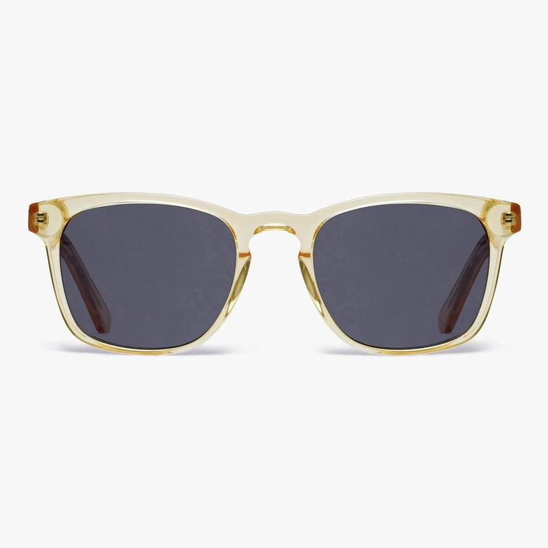 Men's Bornholm crystal lemon sunglasses with dark lenses