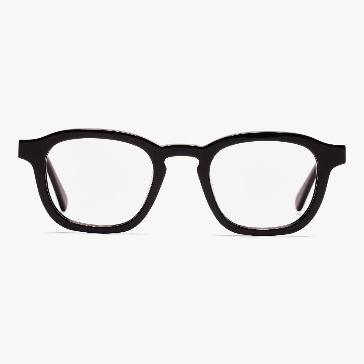Men's Reykjavik Black square glasses with black frames