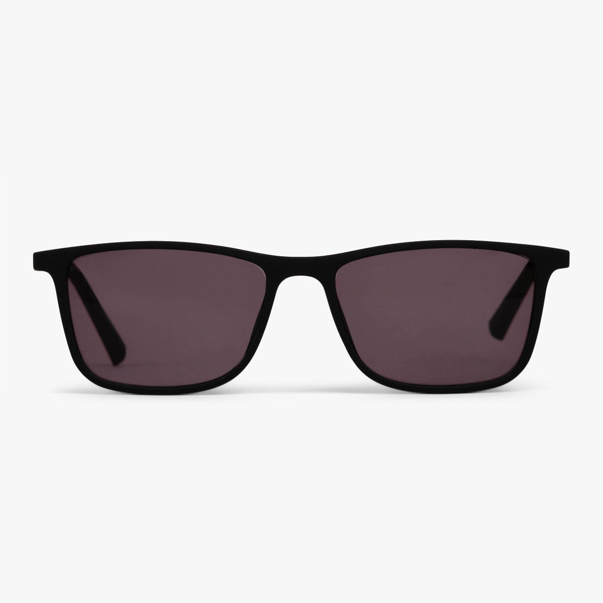 Men's Skagen Black rectangular sunglasses with dark lenses