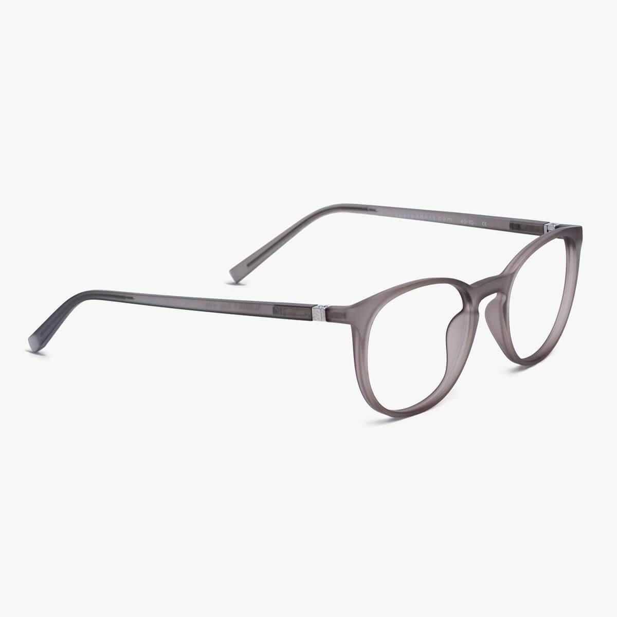 Women's Stockholm grey glasses with matte finish and sleek frame design