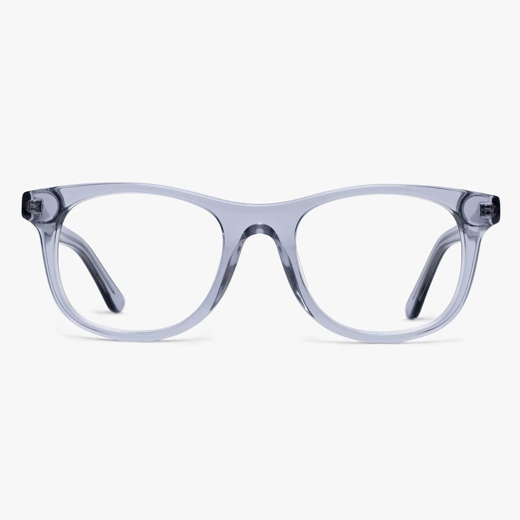 Kaufen Sie Women's Evans Crystal Grey Blaulichtfilter Brillen - Luxreaders.at