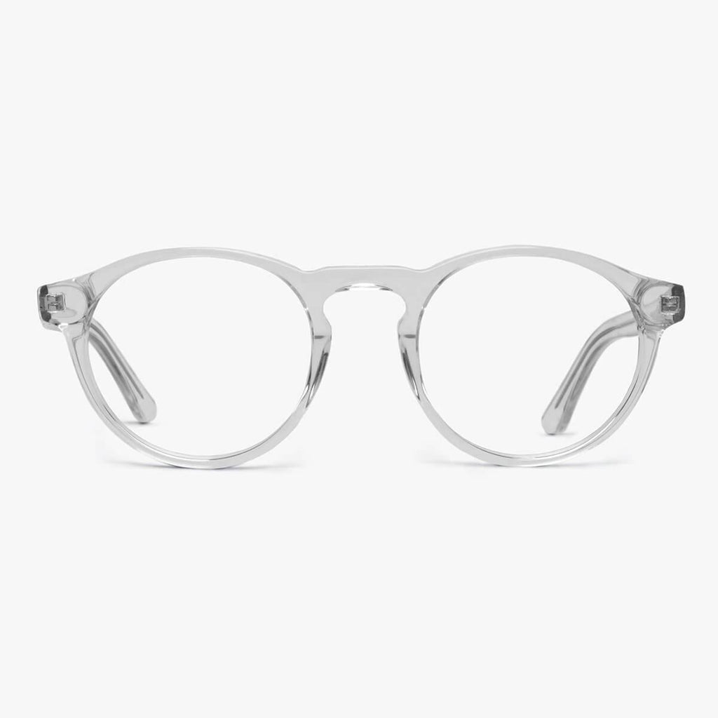 Kaufen Sie Men's Morgan Crystal White Blaulichtfilter Brillen - Luxreaders.at