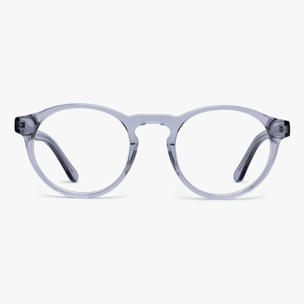 Kaufen Sie Women's Morgan Crystal Grey Blaulichtfilter Brillen - Luxreaders.at