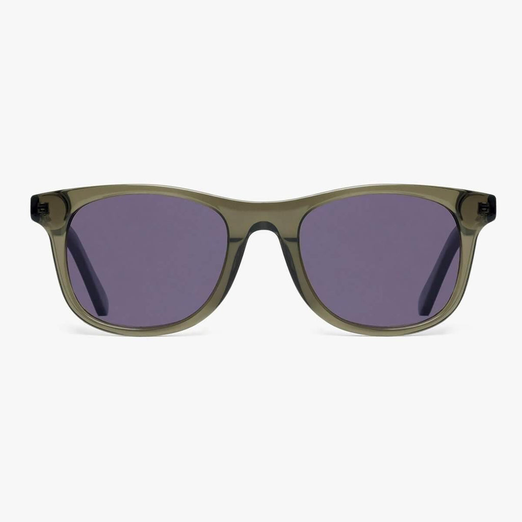 Kaufen Sie Men's Evans Shiny Olive Sonnenbrillen - Luxreaders.at