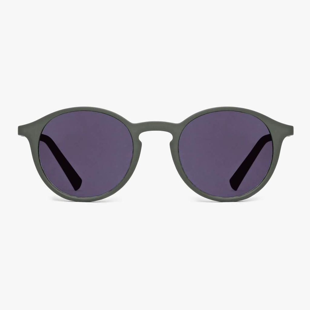 Kaufen Sie Men's Wood Dark Army Sonnenbrillen - Luxreaders.at