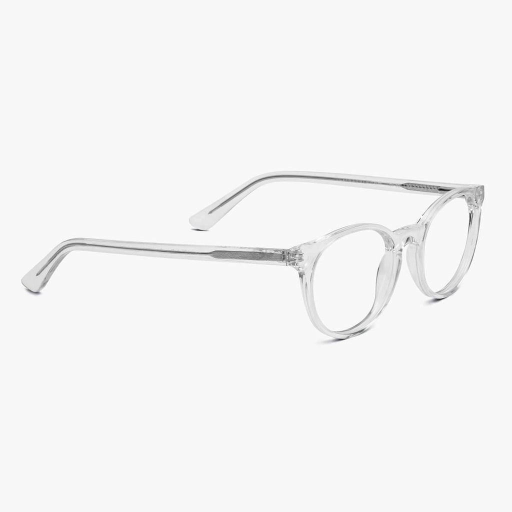 Women's Cole Crystal White Lesebrillen - Luxreaders.at