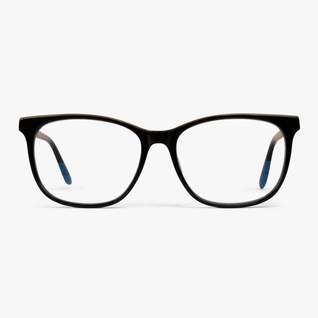 Kaufen Sie Men's Jones Black Blaulichtfilter Brillen - Luxreaders.at