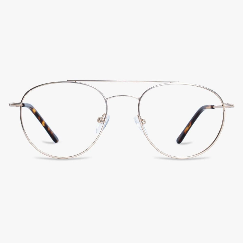Kaufen Sie Men's Williams Gold Blaulichtfilter Brillen - Luxreaders.at