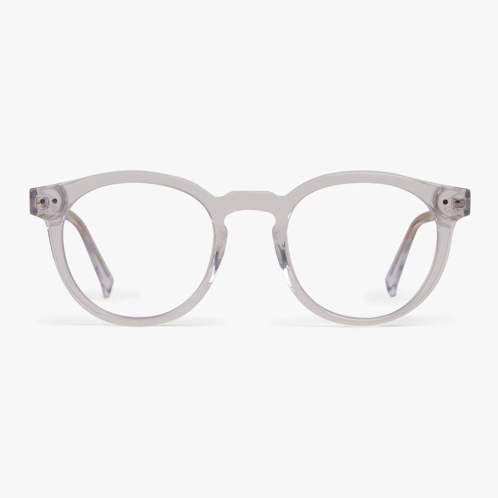 Kaufen Sie Men's Thompson Crystal White Blaulichtfilter Brillen - Luxreaders.at